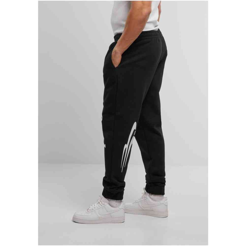 Mister Tee Upscale - North Carolina Multi Logo Heren joggingbroek - Zwart